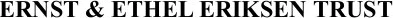 Ernst & Ethel Eriksen logo