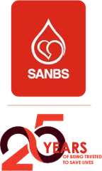 South African National Blood Service (SANBS) logo